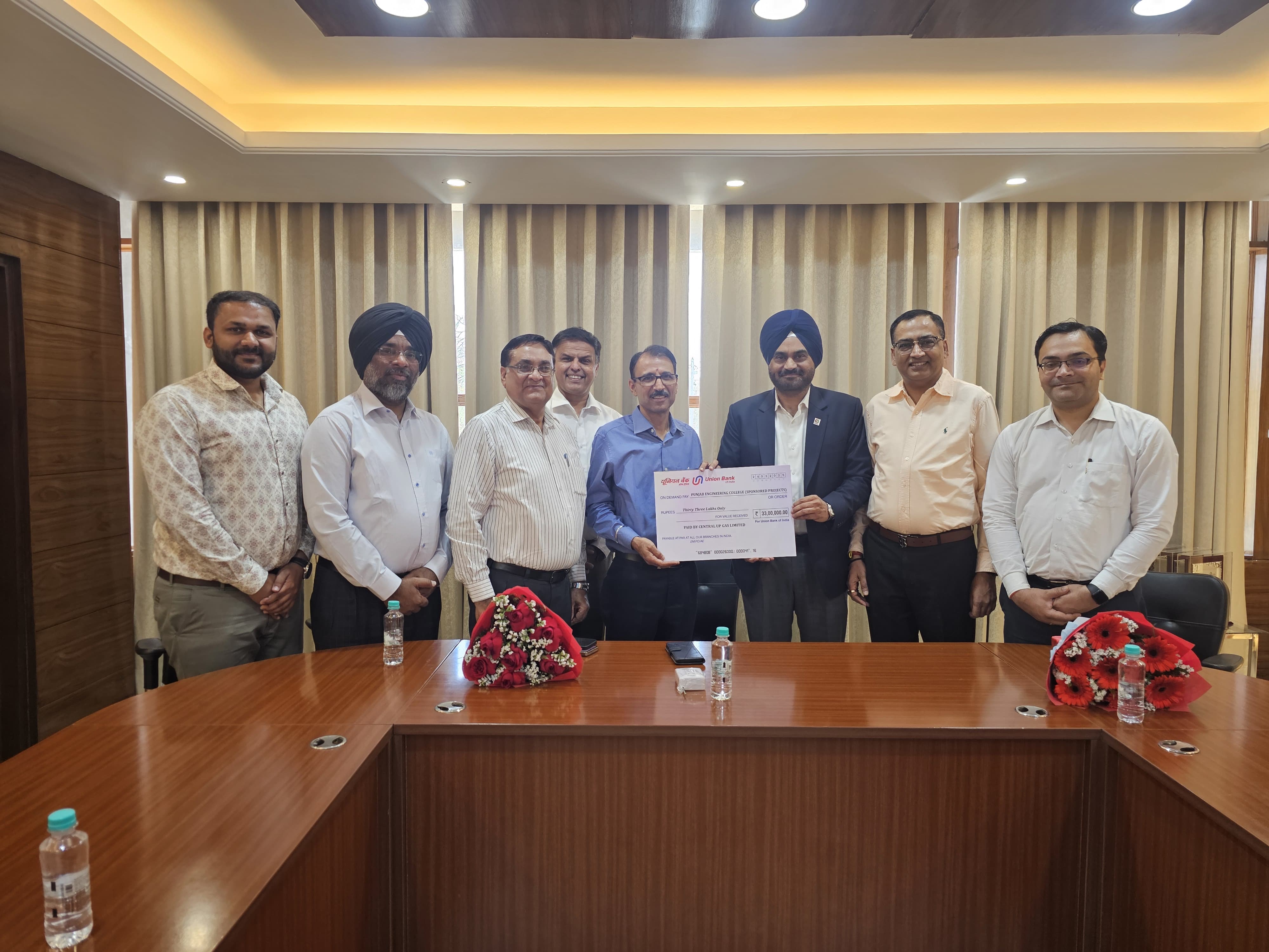 ?33 Lakhs Contribution to PEC for New Lab Equipment, PEC and CUGL Join Hands for Advanced Mechanical Engineering Research